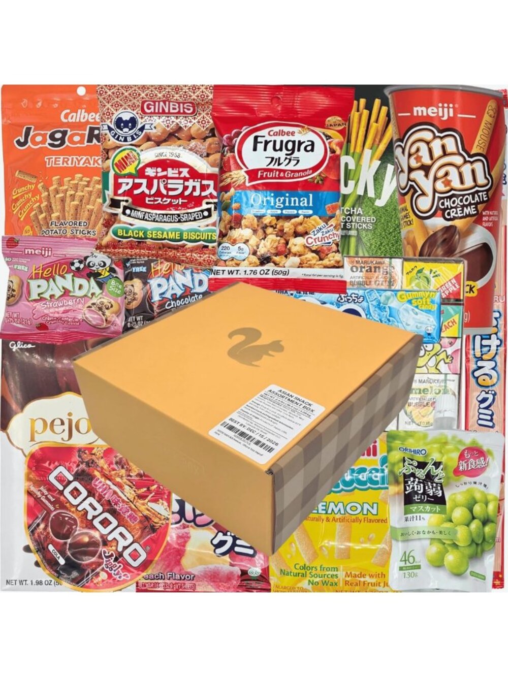 Premium Snack Box - 2.5 lbs Assorted Japanese & Korean Treats | Sweet Candies